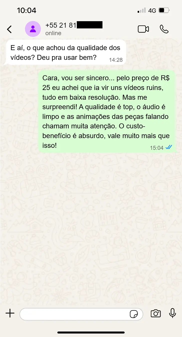 Depoimento real 5
